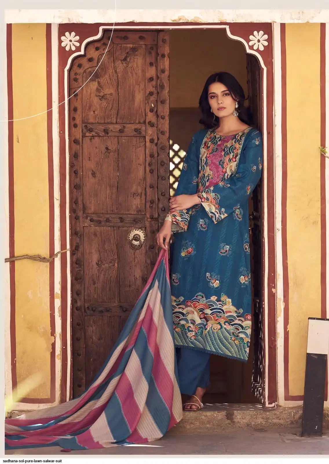 Sadhana Sol Pure Lawn vol 11 view 16