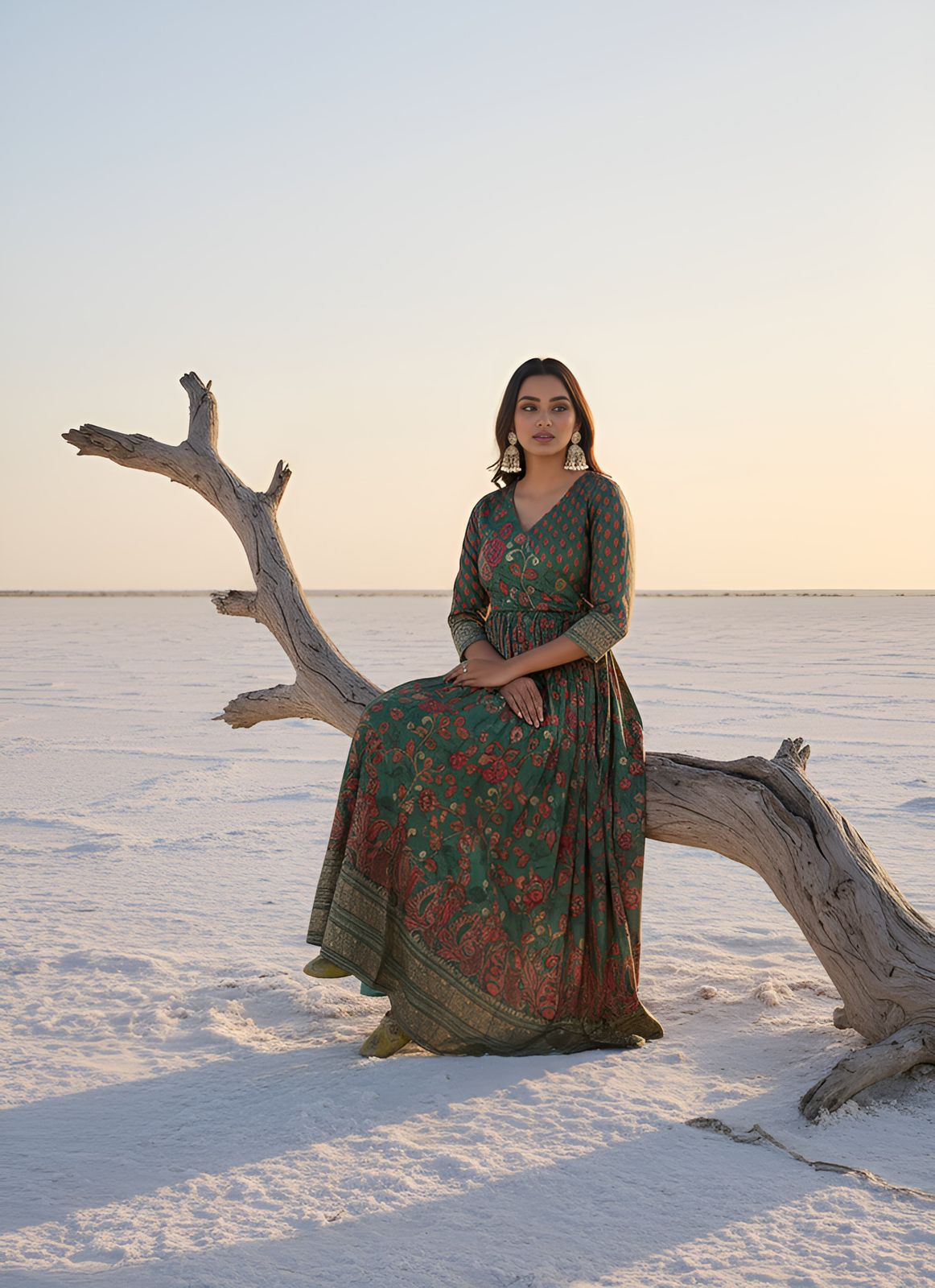 Anarkali Style Frock MR 005 view 3