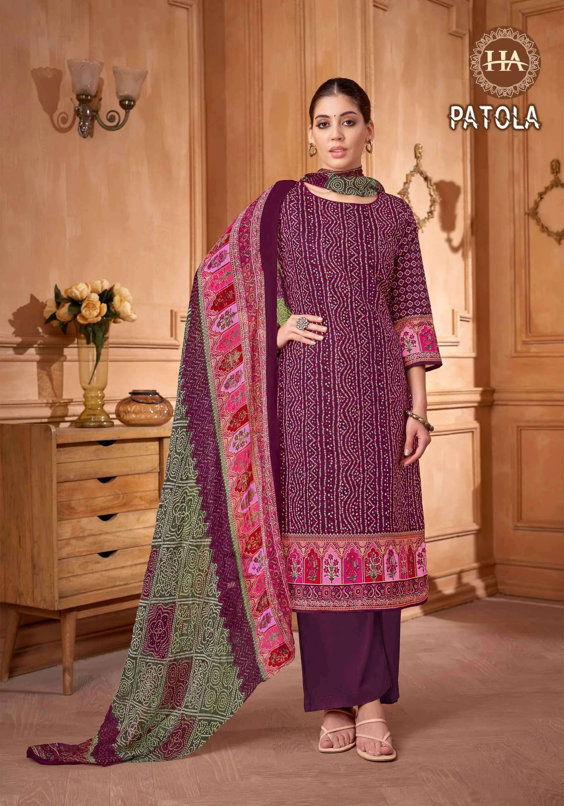 Harshit Patola by Aloksuit view 3