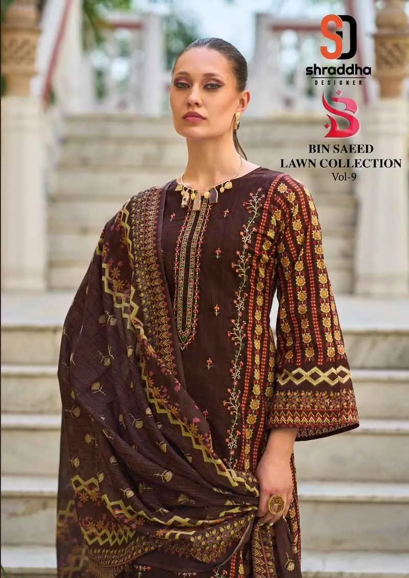 Shraddha by Bin Saeed Lawn Collection Vol 9 view 3