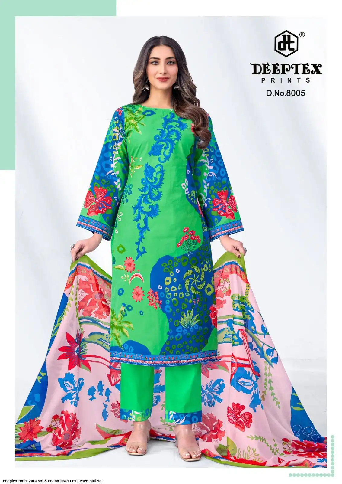 Roohi Zara Deeptex Vol 8 view 5