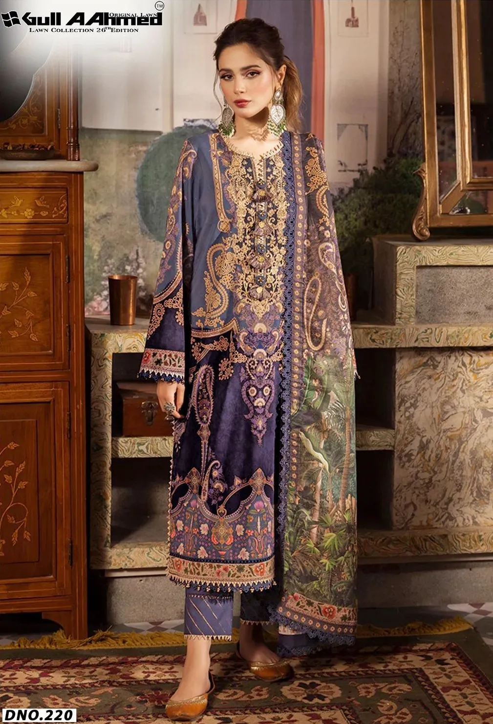Gull Aahmed Vol 26 Lawn Collection view 6