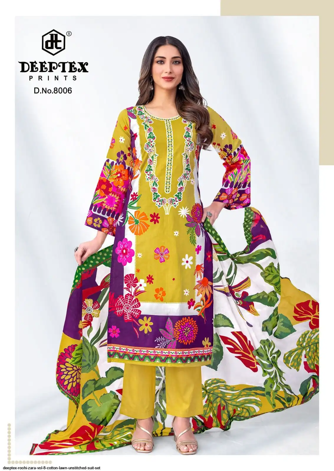 Roohi Zara Deeptex Vol 8 view 6
