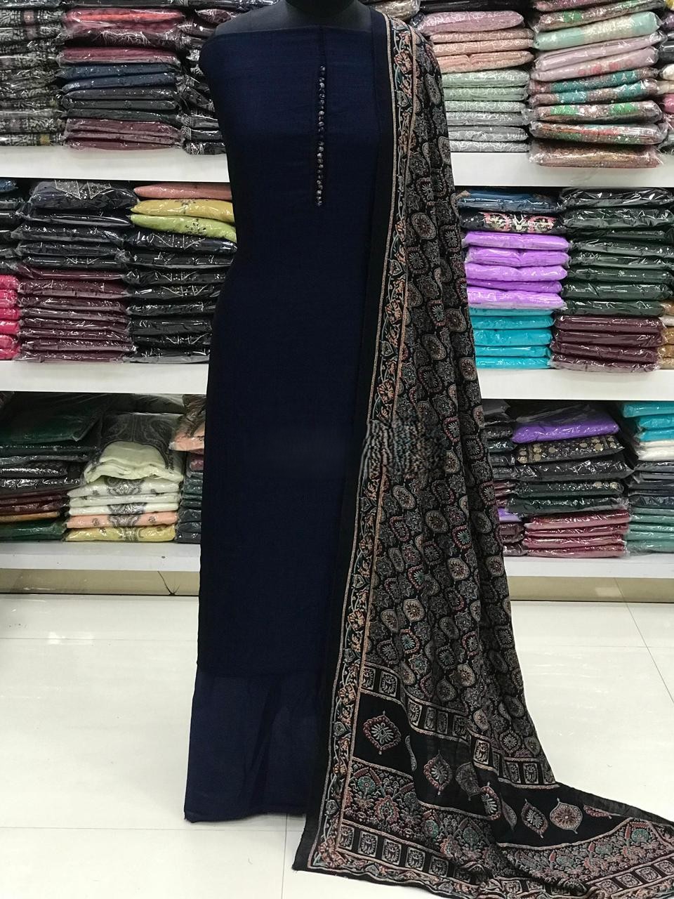 Kalamkari Inspired 3 piece set view 6