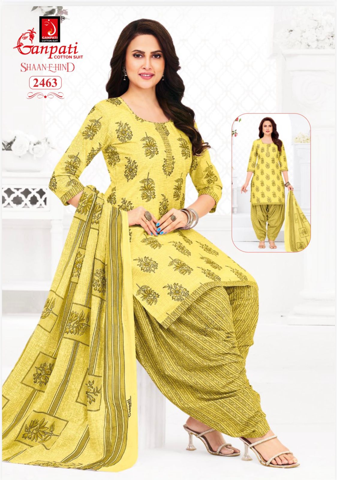 Ganpati Noori cotton 24 view 13