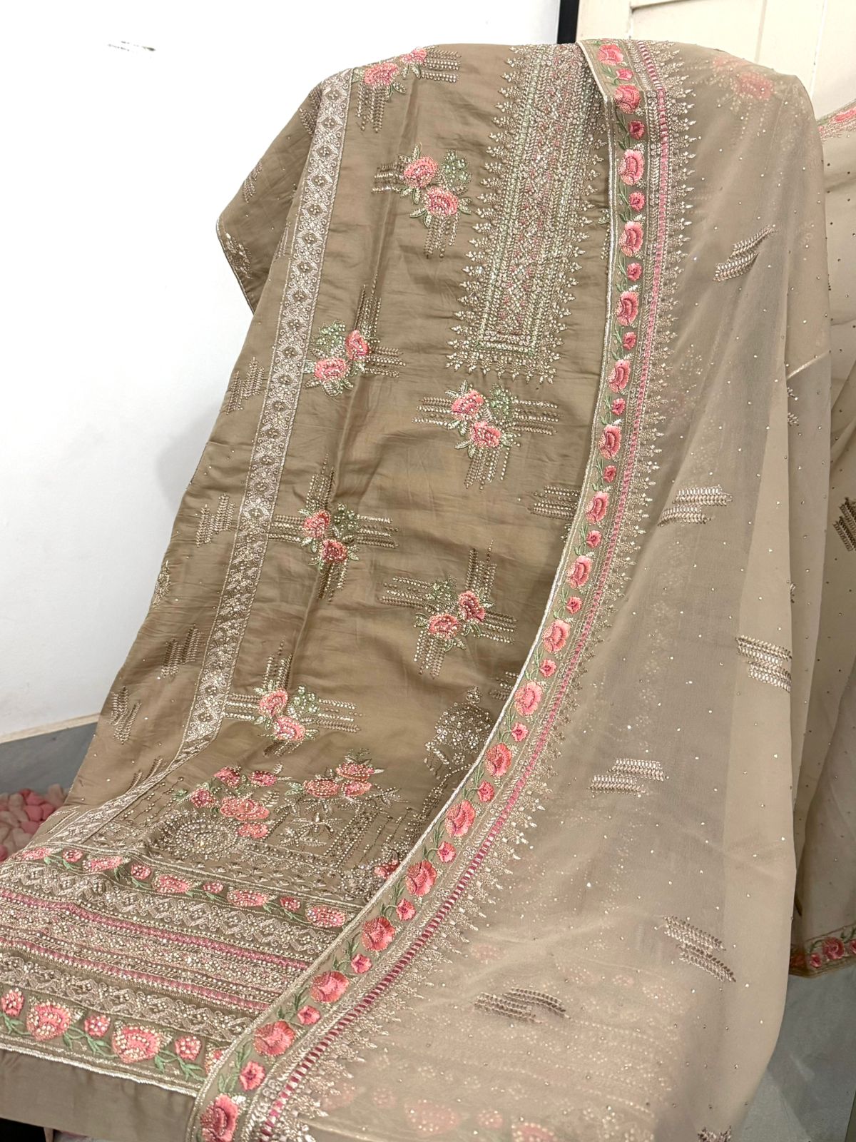 BI 002 A ELEGANT PASTEL COLOURS SHALWA KAMEEZ view 6