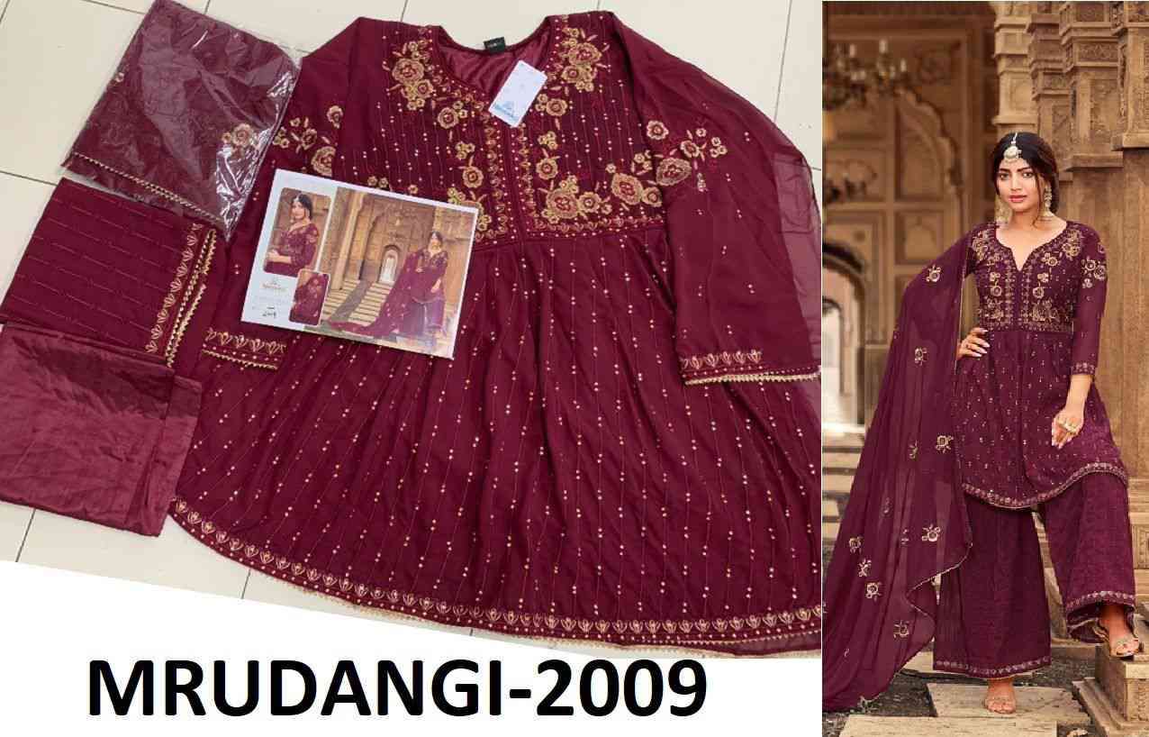Mrudangi Gulabo 2009 To 2013 Party Wear Gharara Designer Dress view 7