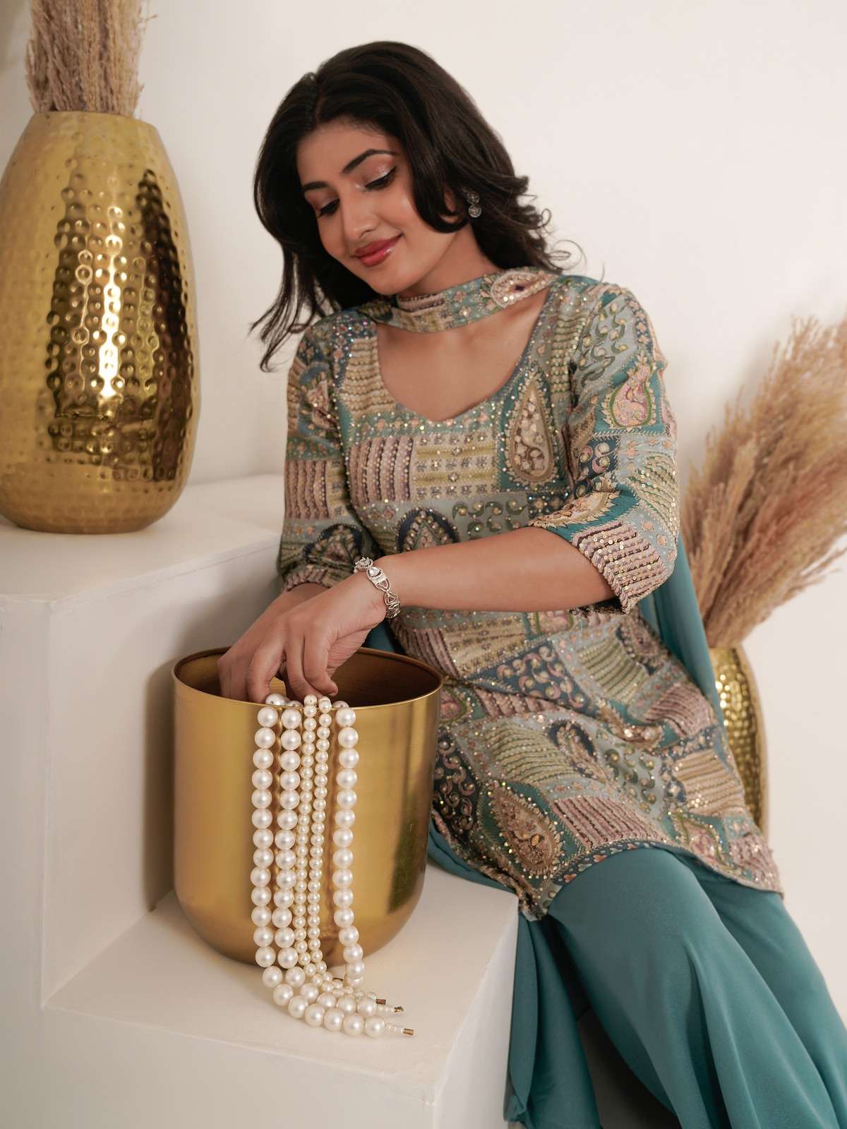 Amoha Trends C 436 Latest Designer Palazzo Suit Collection view 3