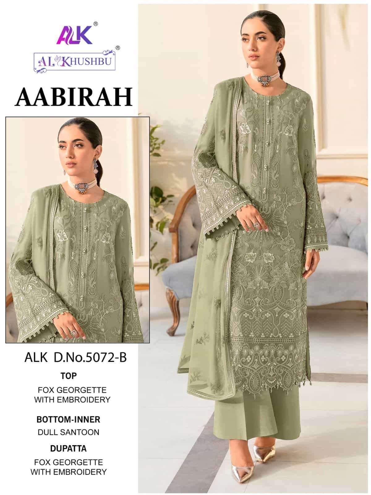 Al Khushbu Aabirah Vol 1 Festive Wear Style Designer Pakistani Salwar Suit Wholesalers view 9