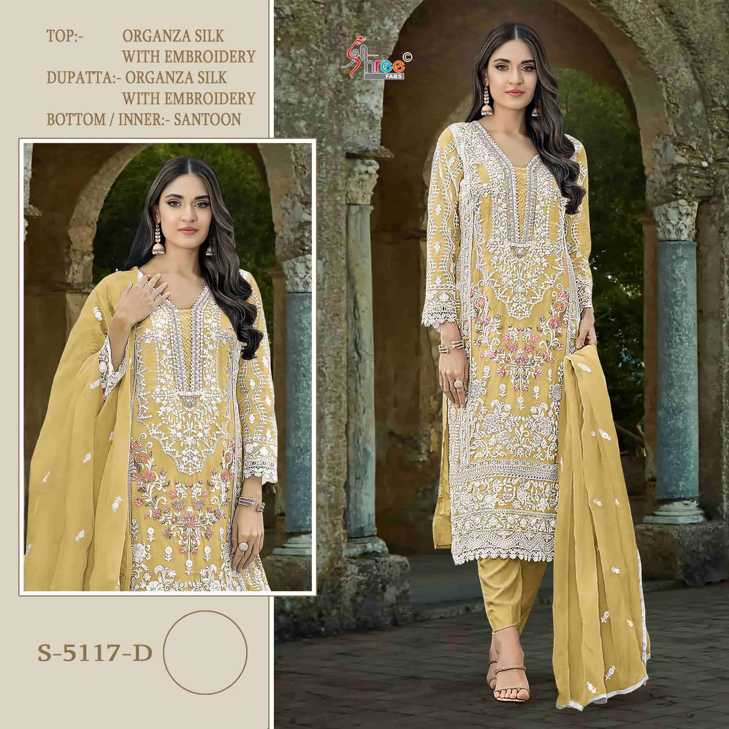 Shree Fabs S 5117 D Pakistani Latest Heavy Designer Style Salwar Suit Ensemble