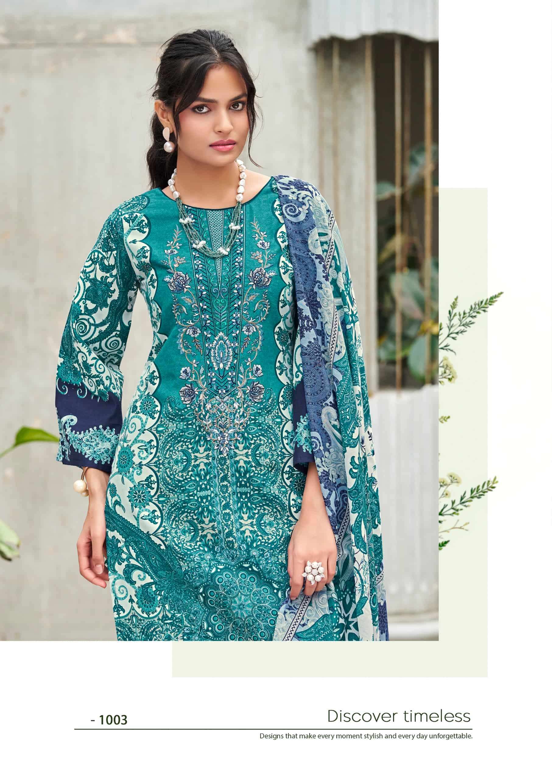 Vandana Fashion Autograph Cotton Dress Material view 12