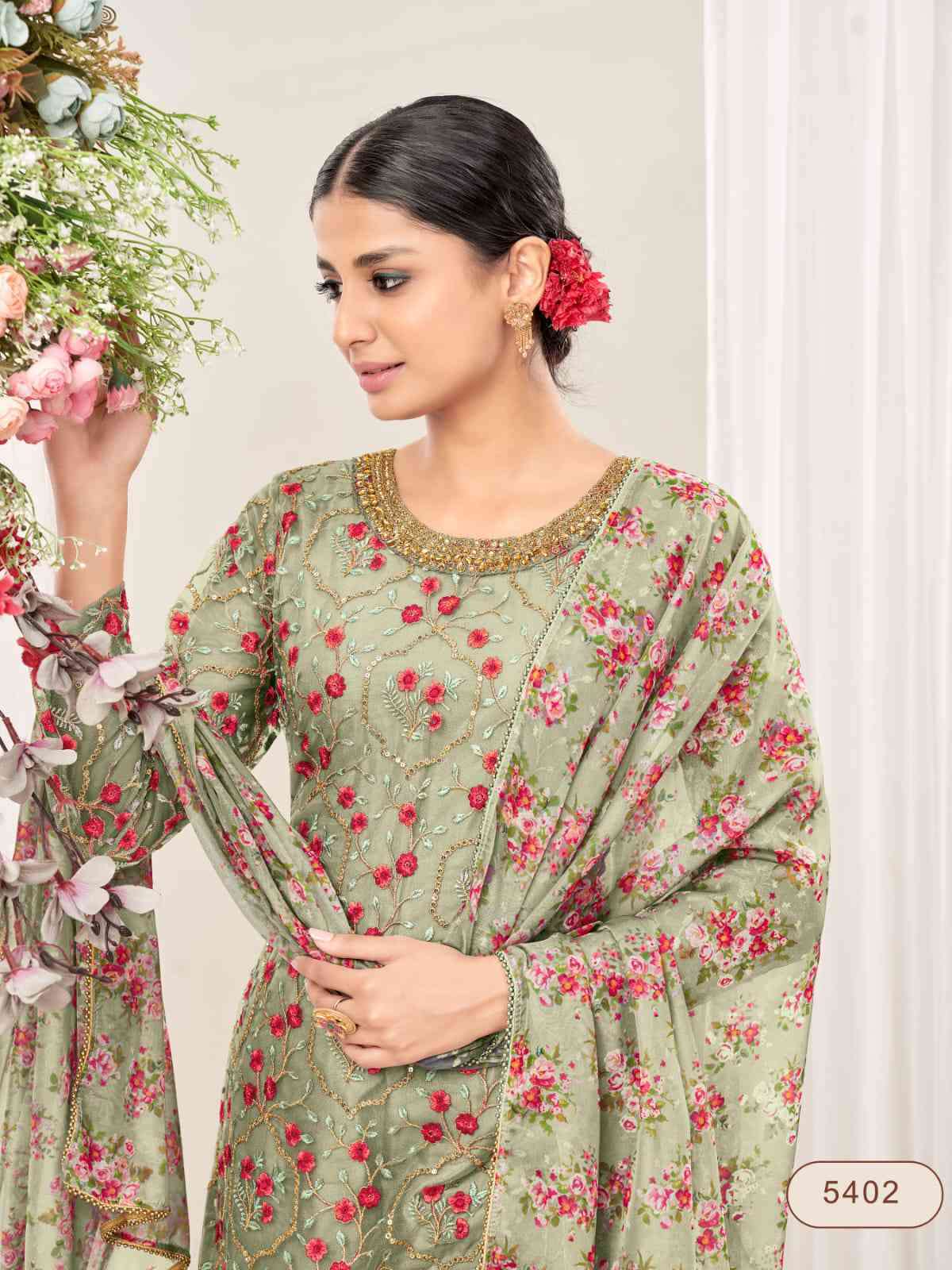 Aanaya Vol 154 Festive Wear Net Salwar Suit New Collection view 3