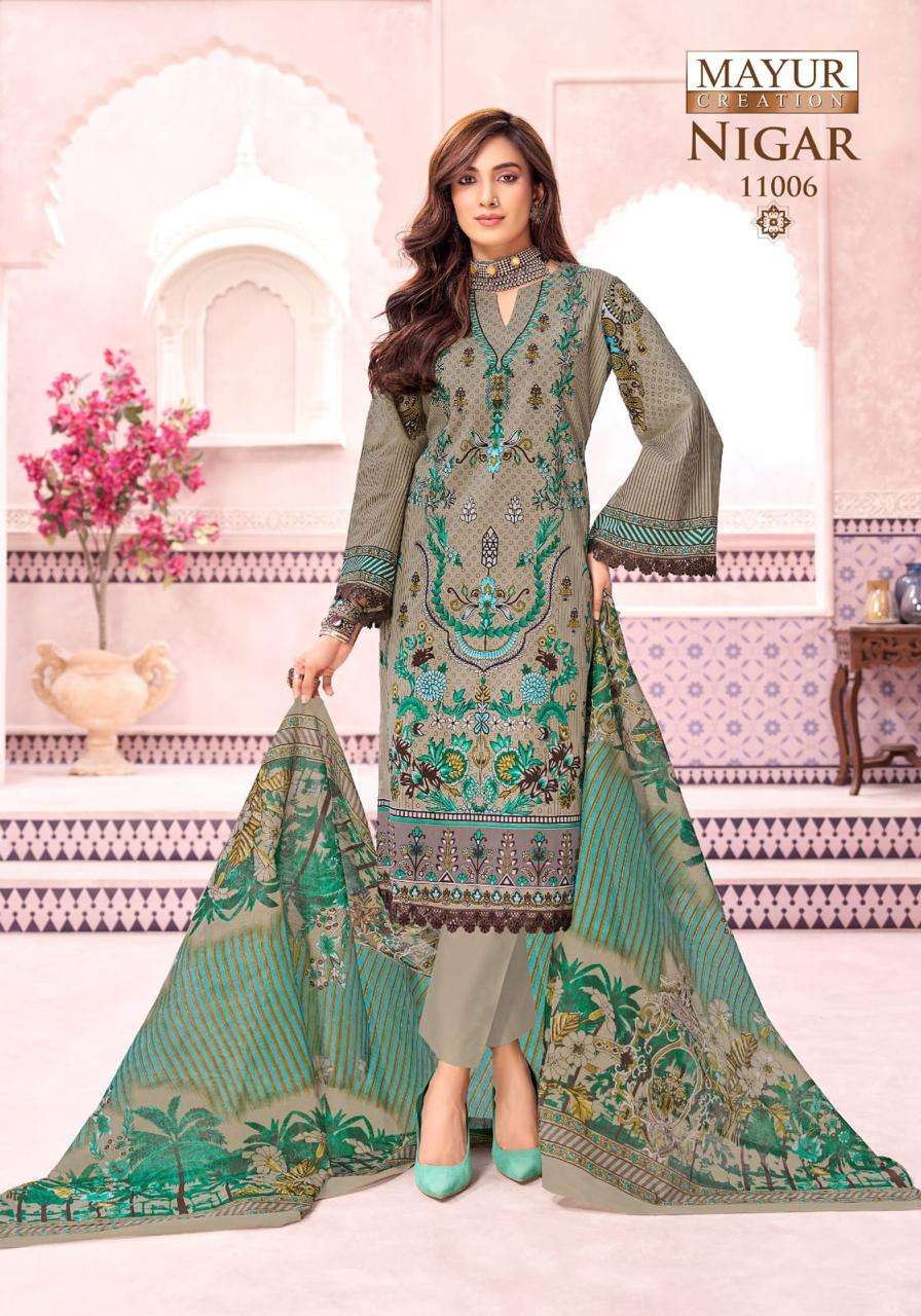 Mayur Nigar Vol 11 Cotton Unstitched Salwar Suit view 6