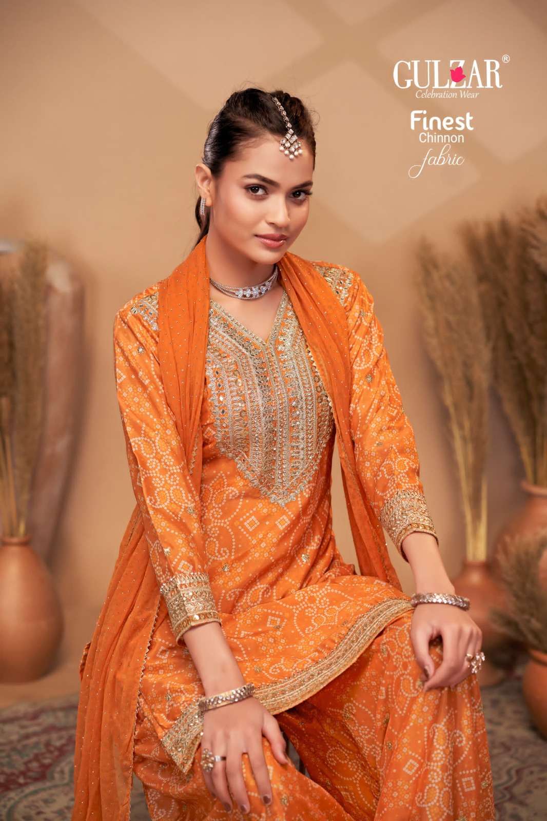 Gulzal Bandhrej 2151 To 2154 Series Salwar Suit Collection At Price view 9