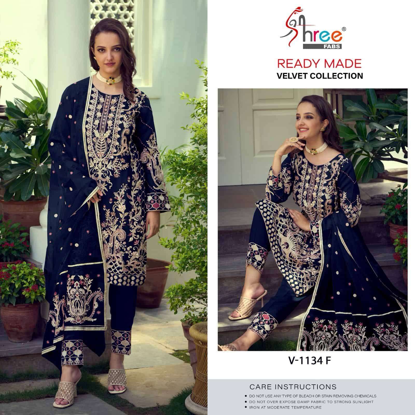 Shree Fabs V 1134 Pakistani Partywear Suit view 3