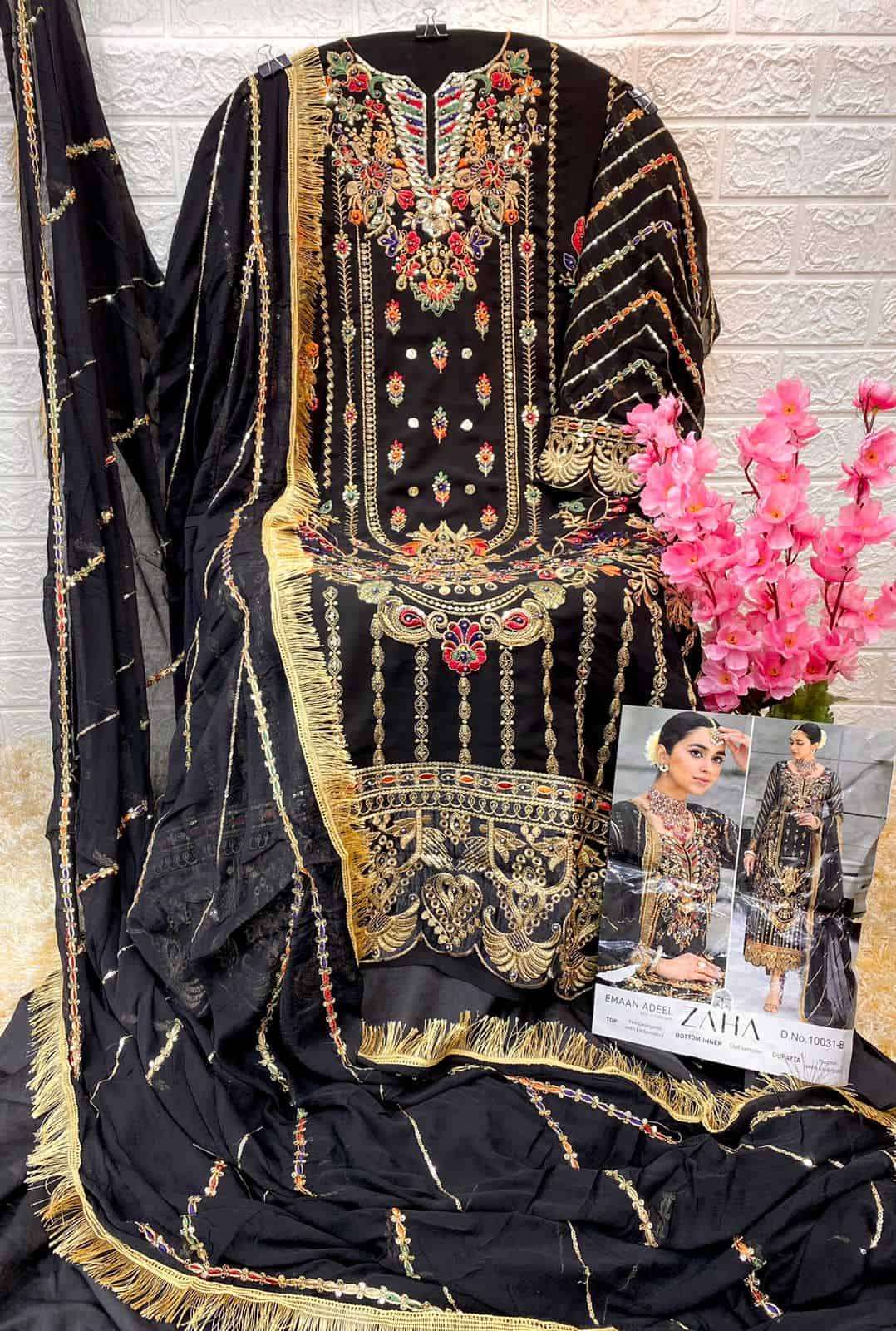 Zaha Emaan Adeel Vol 2 Collors Pakistani Collection Suit view 6