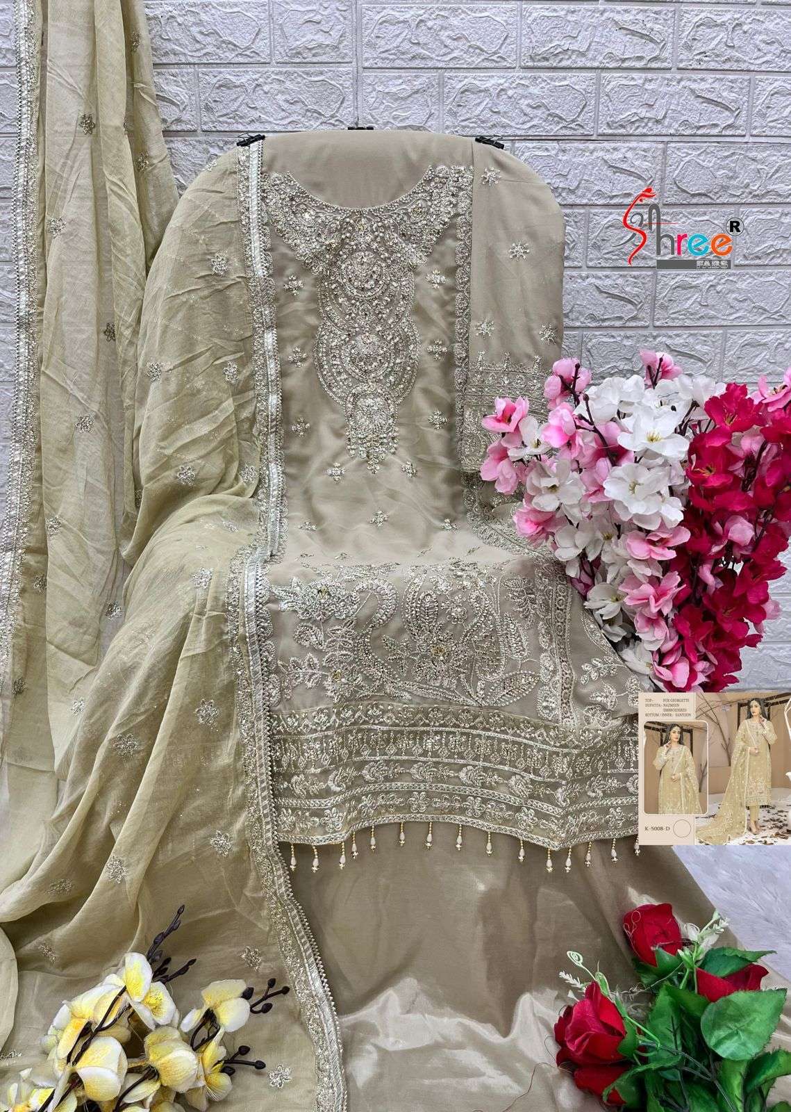Shree Fabs K 5008 Colors Designer Georgette Pakistani Dress view 2