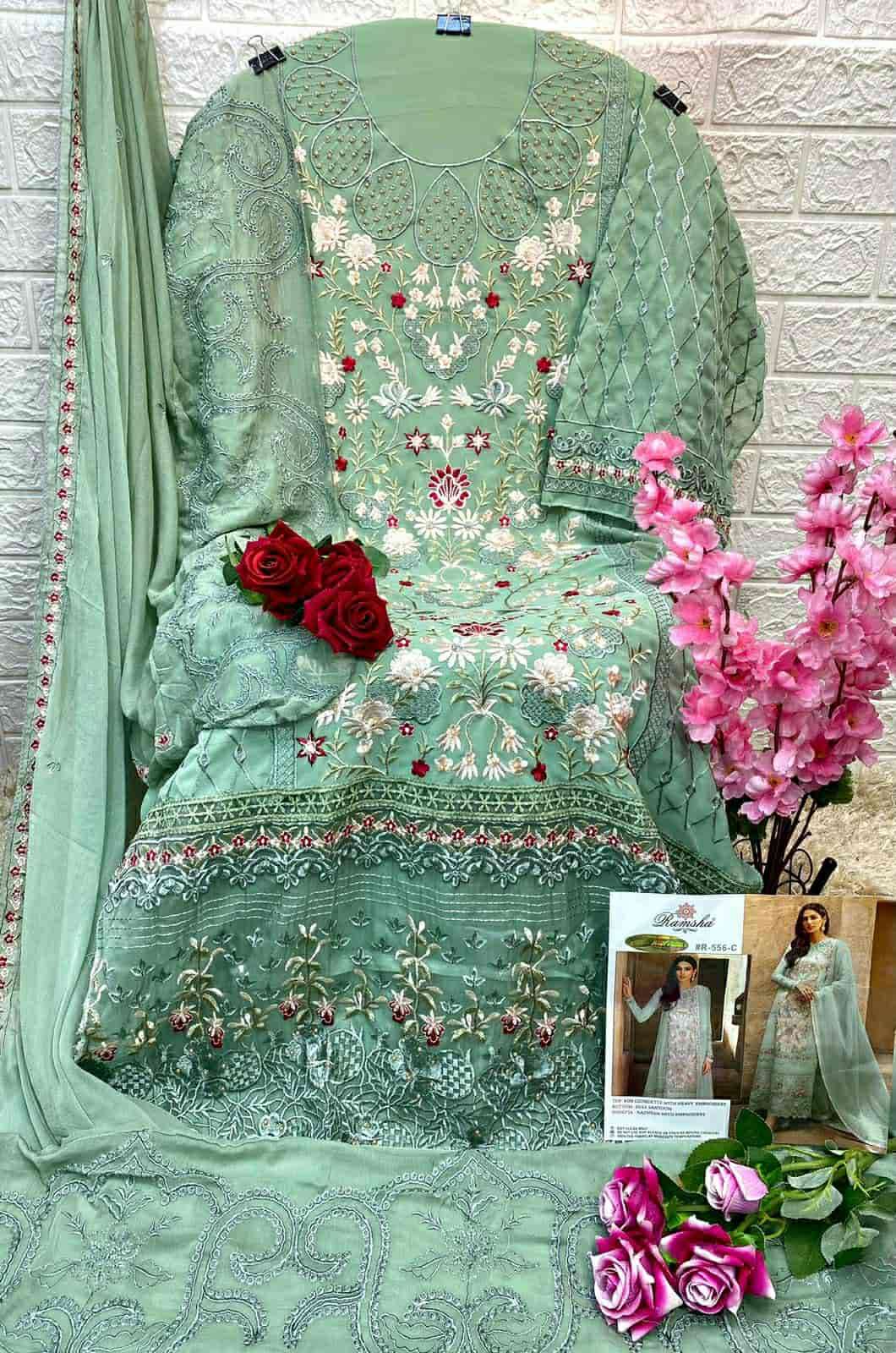 Ramsha R 556 NX Pakistani Heavy Designer Salwar Suit Online view 9