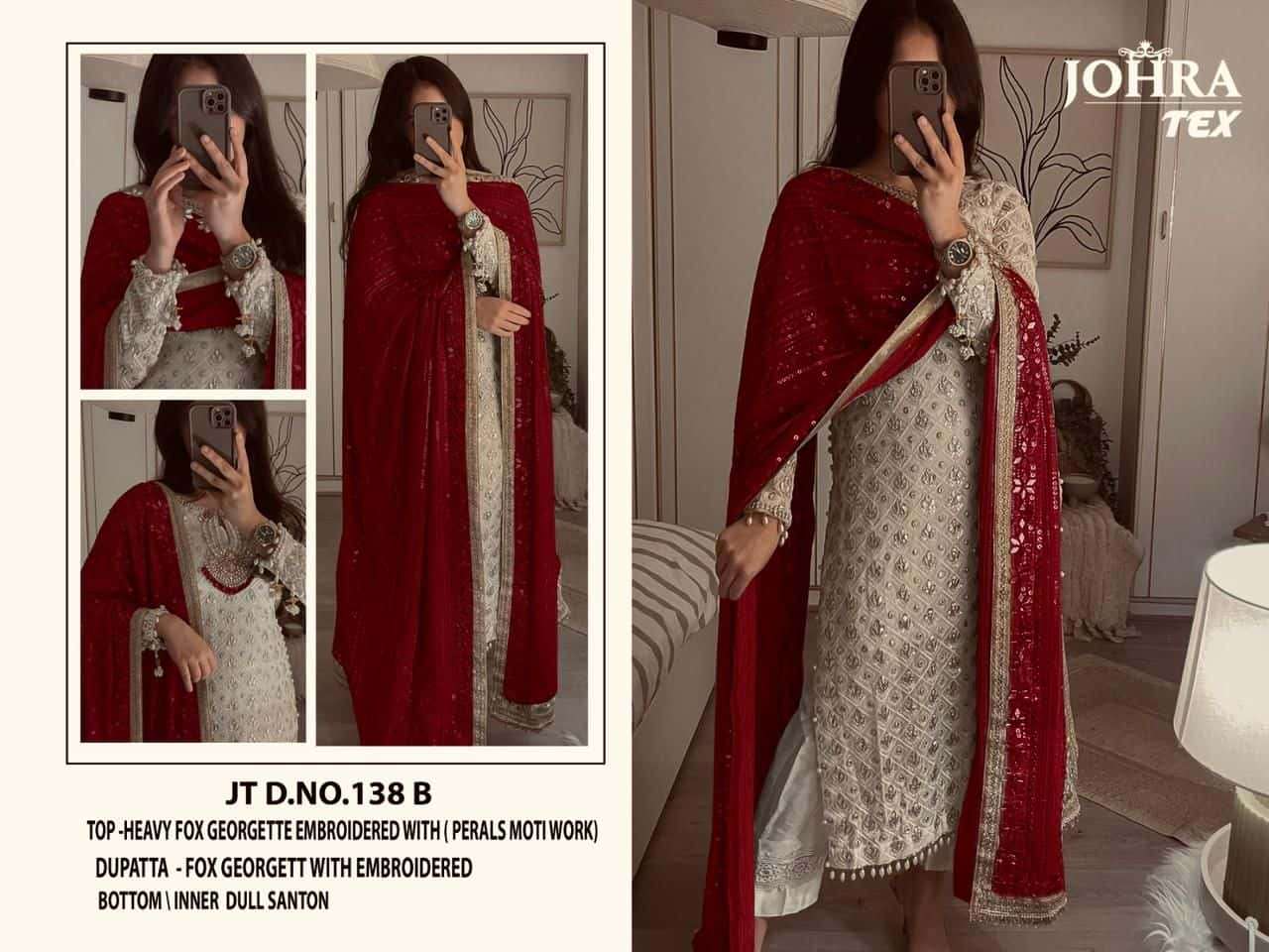 Johra Tex 138 B Pakistani Designer Salwar Suit