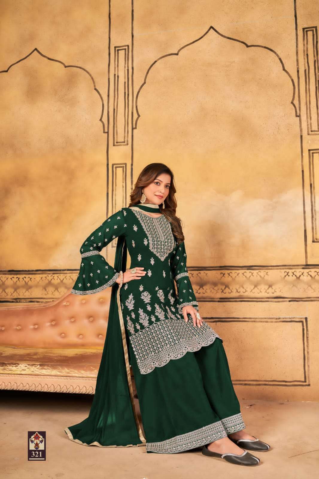 Aanaya Vaani Vol 32 Exclusive Party Wear Georgette Suit Designs view 7