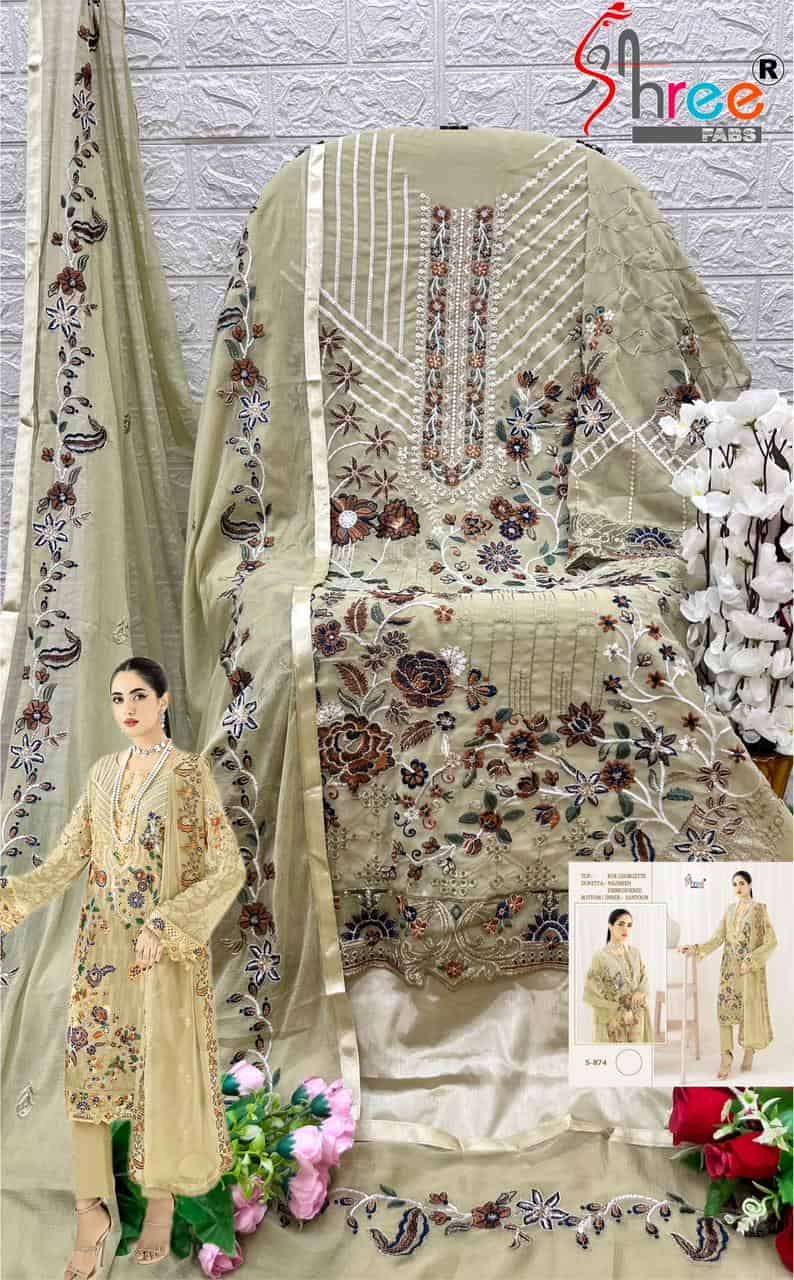 Shree Fabs S 874 Colors Pakistani Festive Wear Style Designer Salwar Suit Exporters view 9