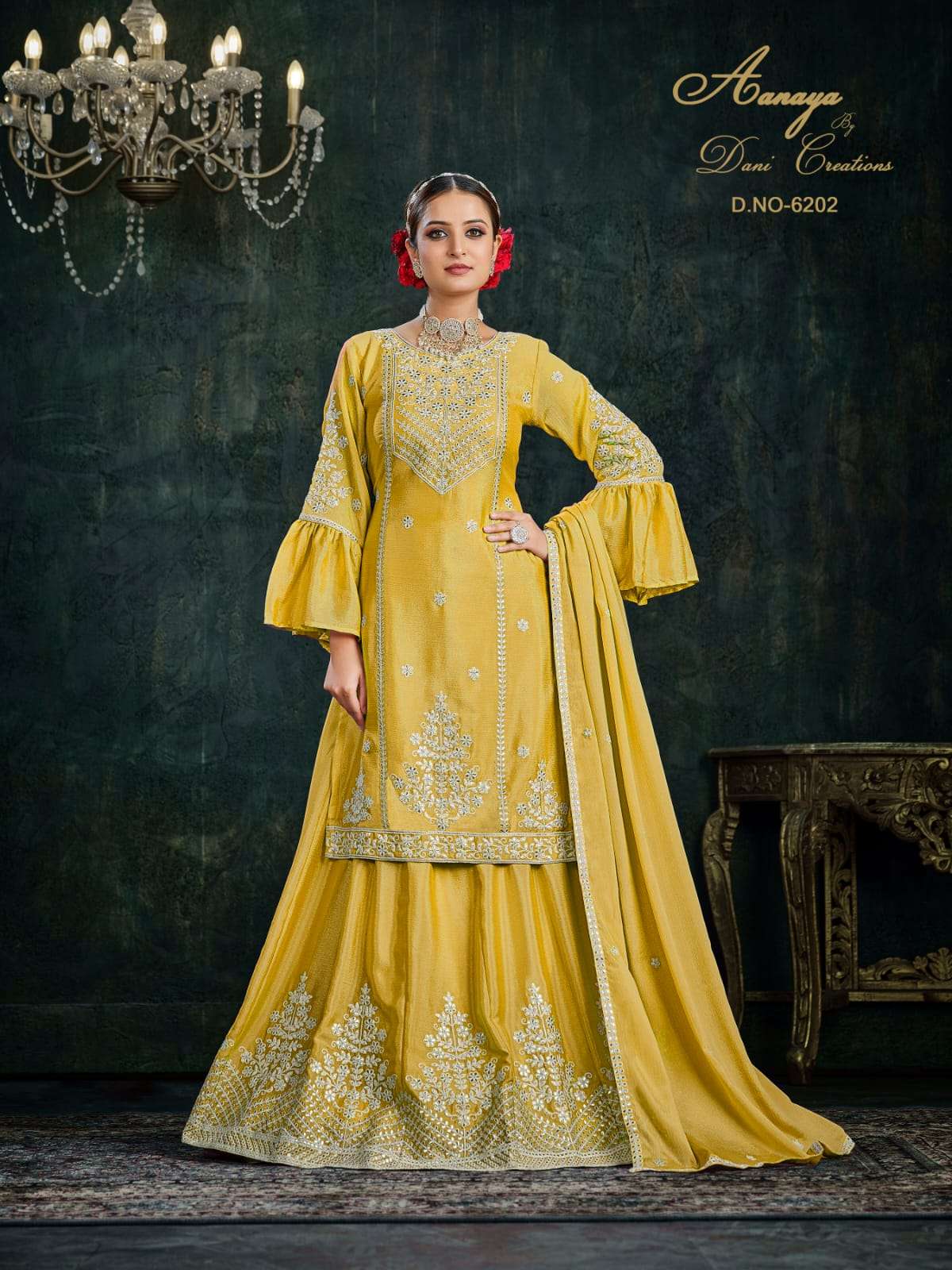 Aanaya Vol 162 Designer Partywear Lehenga Style Dress view 2