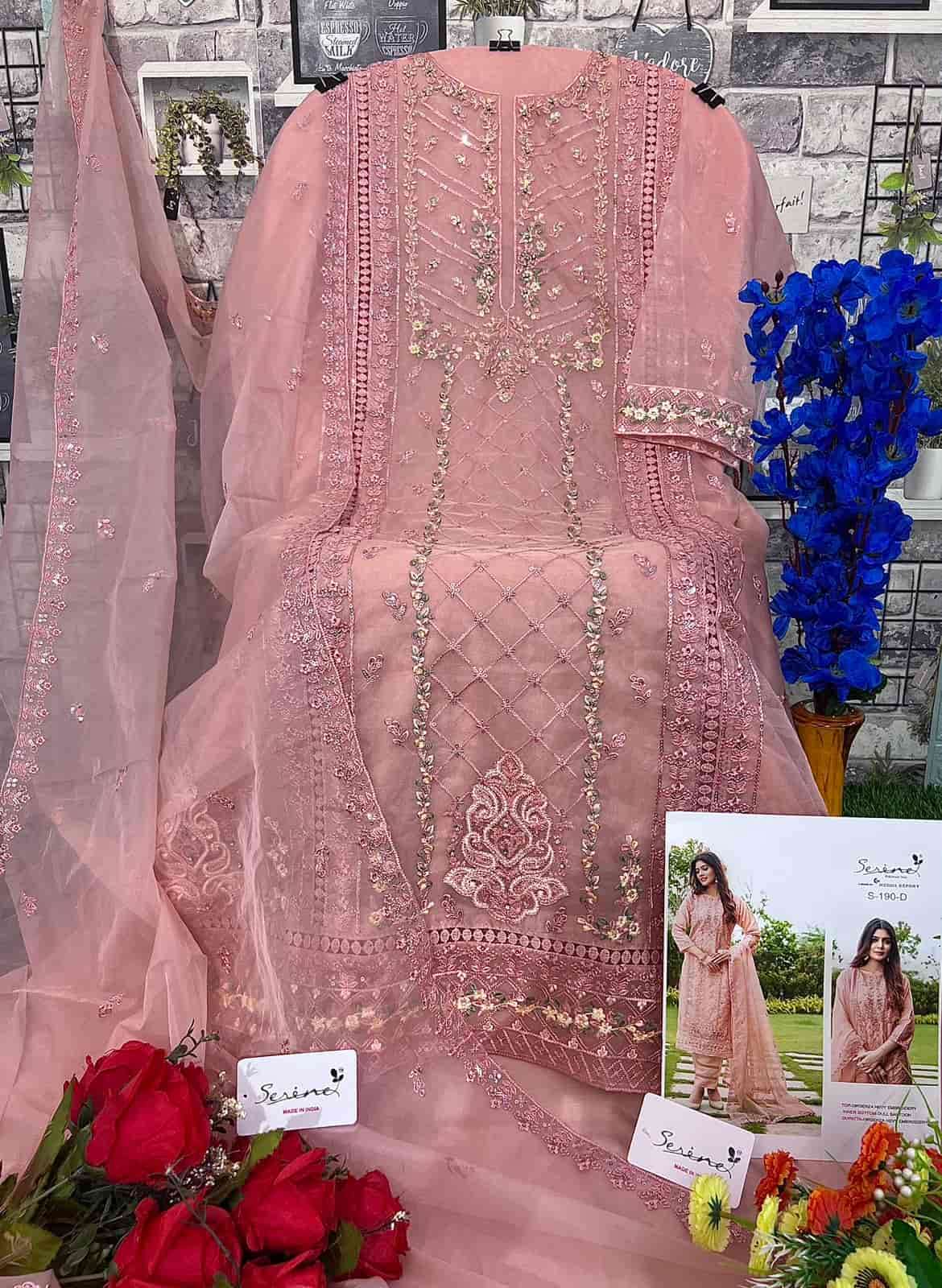 Serine S 190 D Exclusive Party Wear Style Pakistani Designer Suit Collection view 2