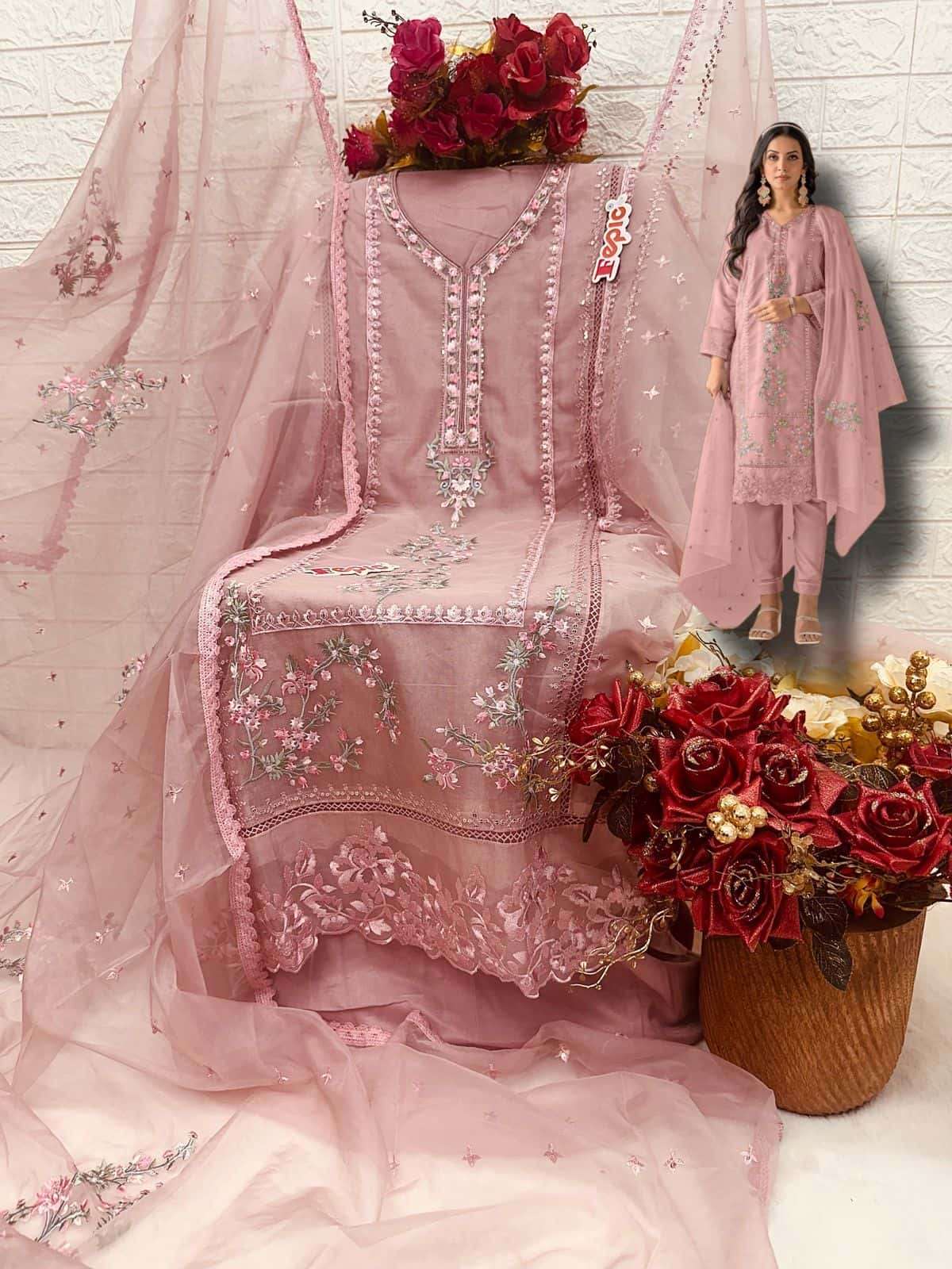 Fepic Rosemeen Organza Designer Salwar Suit view 7