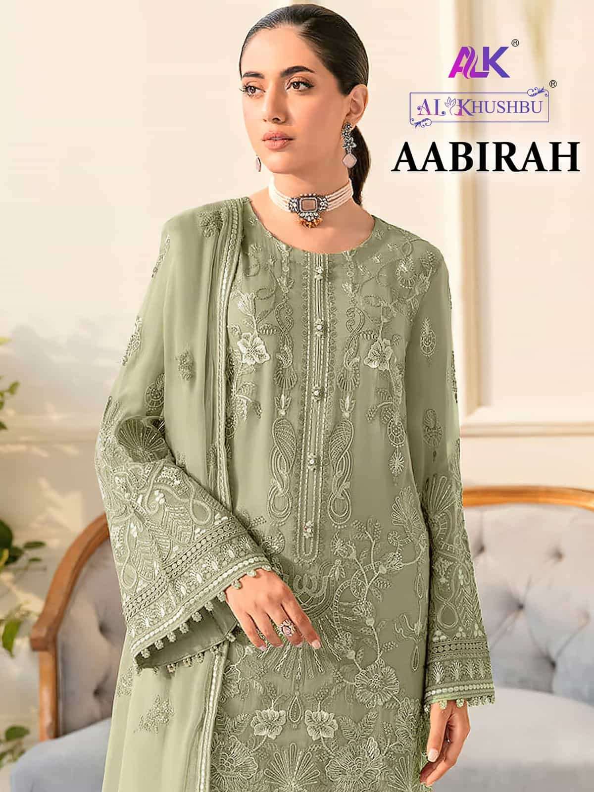 Al Khushbu Aabirah Vol 1 Festive Wear Style Designer Pakistani Salwar Suit Wholesalers view 11
