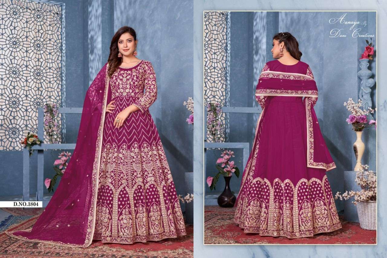 Aanaya Vol 138 Designer Anarkali Salwar Suit view 5