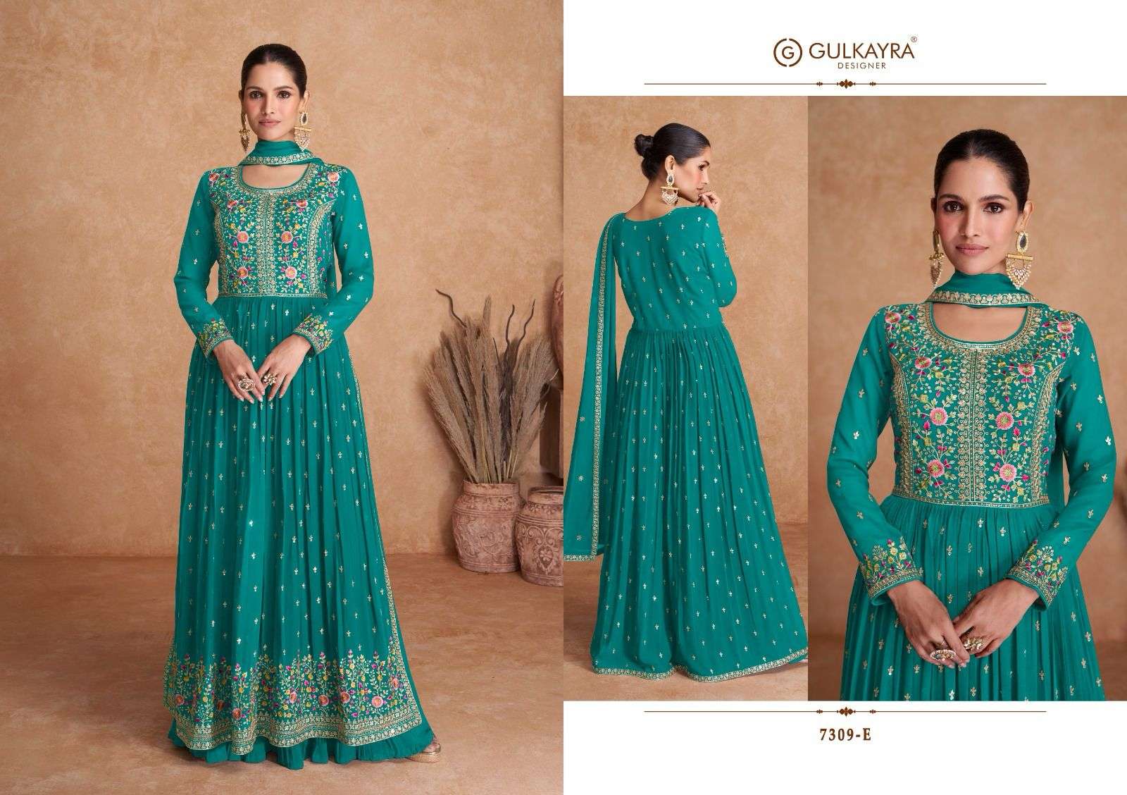Gulkayra Saawan Designer Nayra Style Wedding Wear Dress New Arrivals view 5