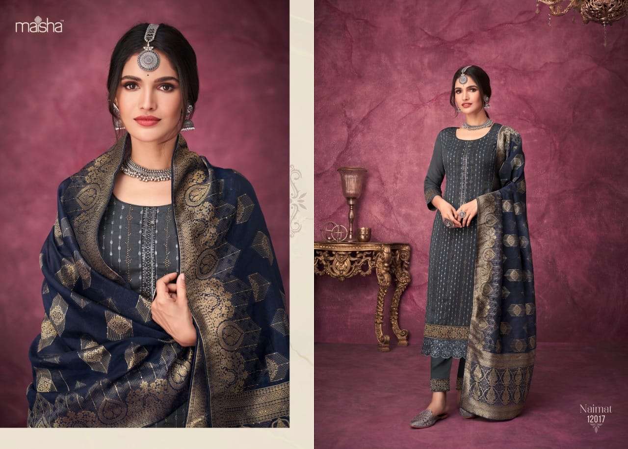 Maisha Naimat Chinnon Party Wear Suit view 4