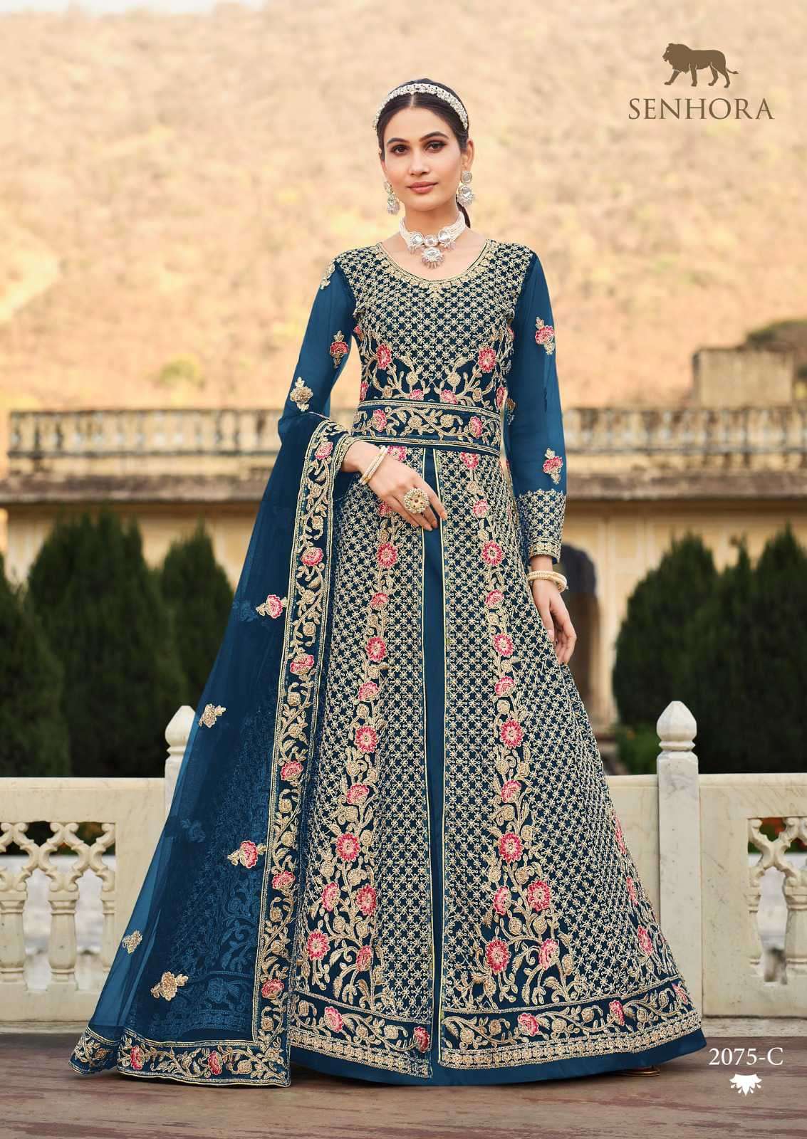 Senhora Carolina 2075 Designer Anarkali Suit view 8
