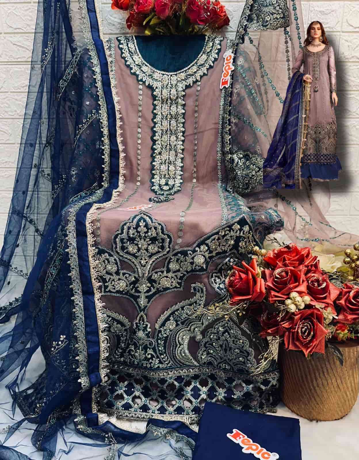 Fepic C 1553 Colors Pakistani Party Wear Suit Wholasaler view 6