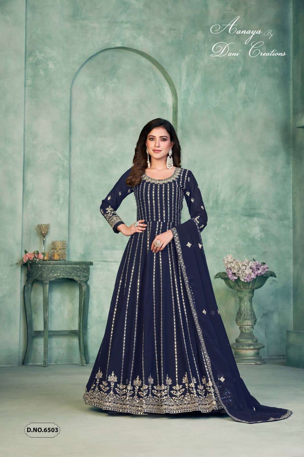 Aanaya Vol 165 Party Wear Anarkali Dress price view 6