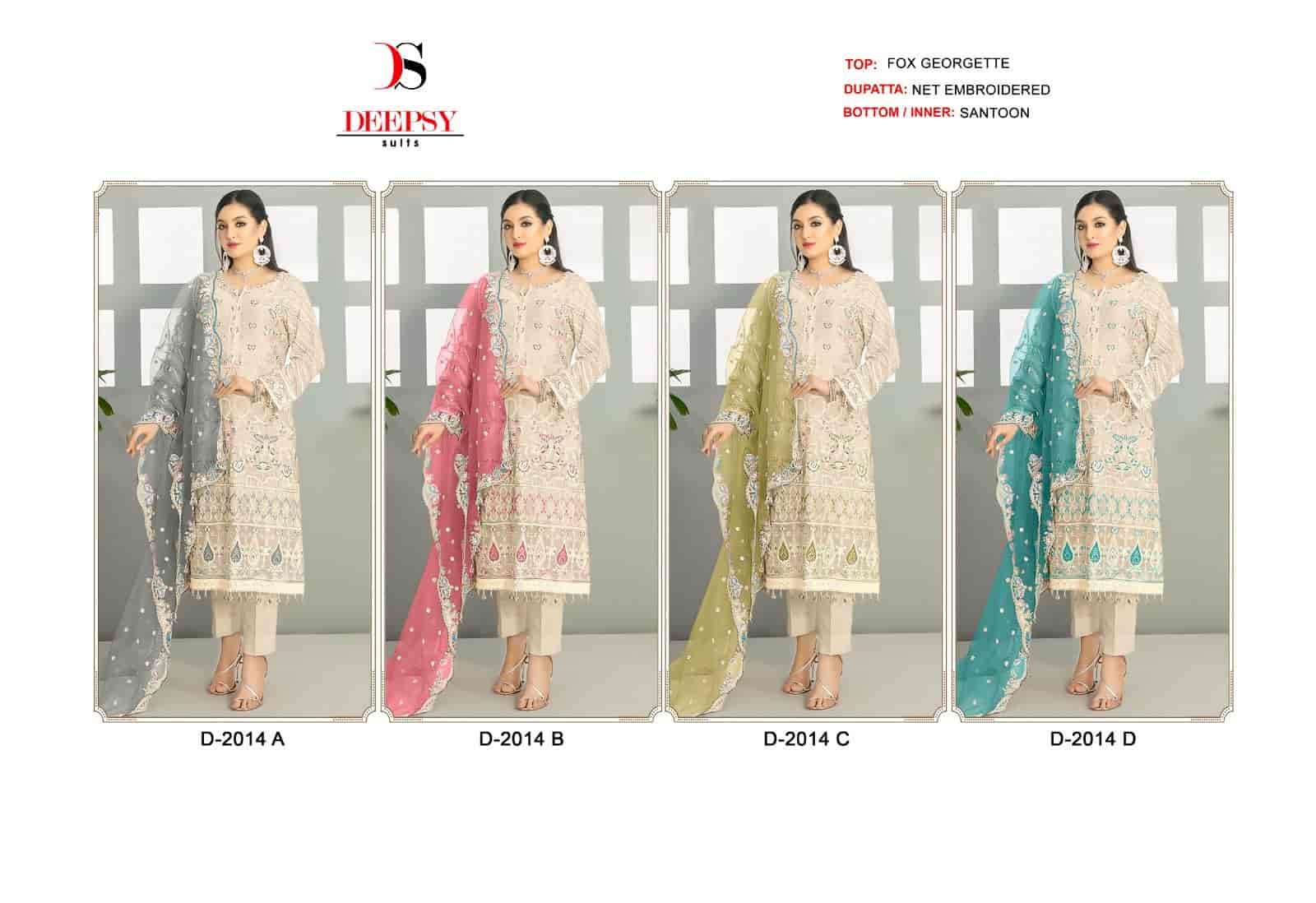 Deepsy D 2014 Colors Pakistani Festive Wear Style Designer Salwar Suit Exporters view 5