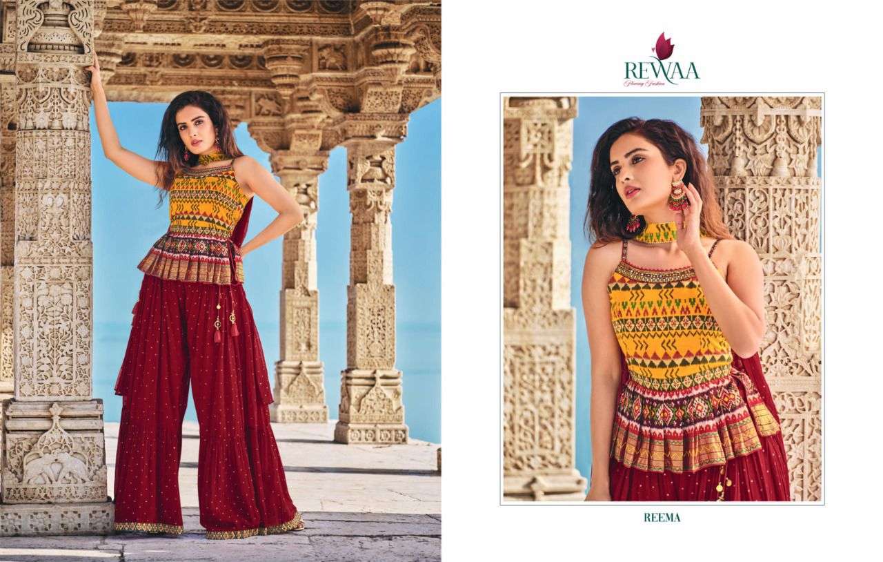 Rewaa Parampara Vol 1 Designer Exclusive party Wear Readymade Collection view 3