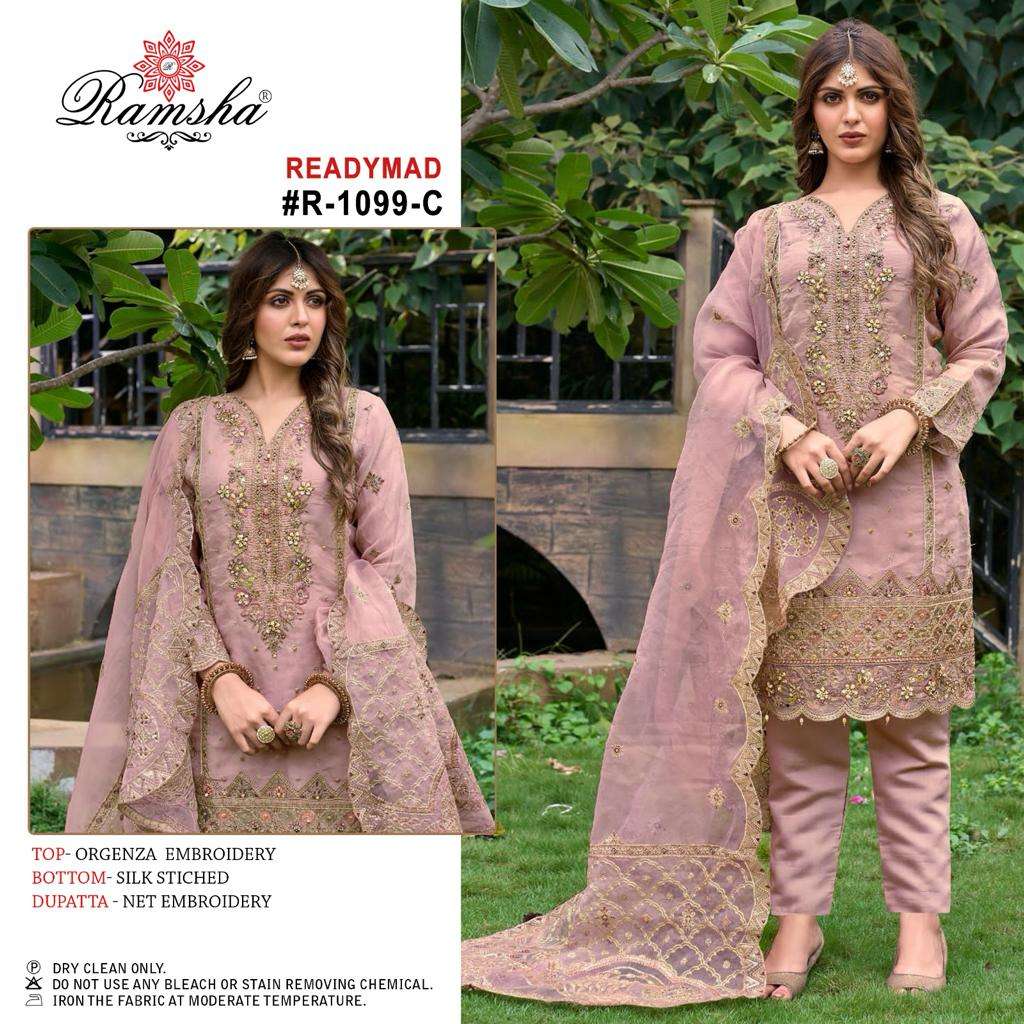 Ramsha R 1099 Colors Festive Wear Style Heavy Designer Readymade Collection view 5
