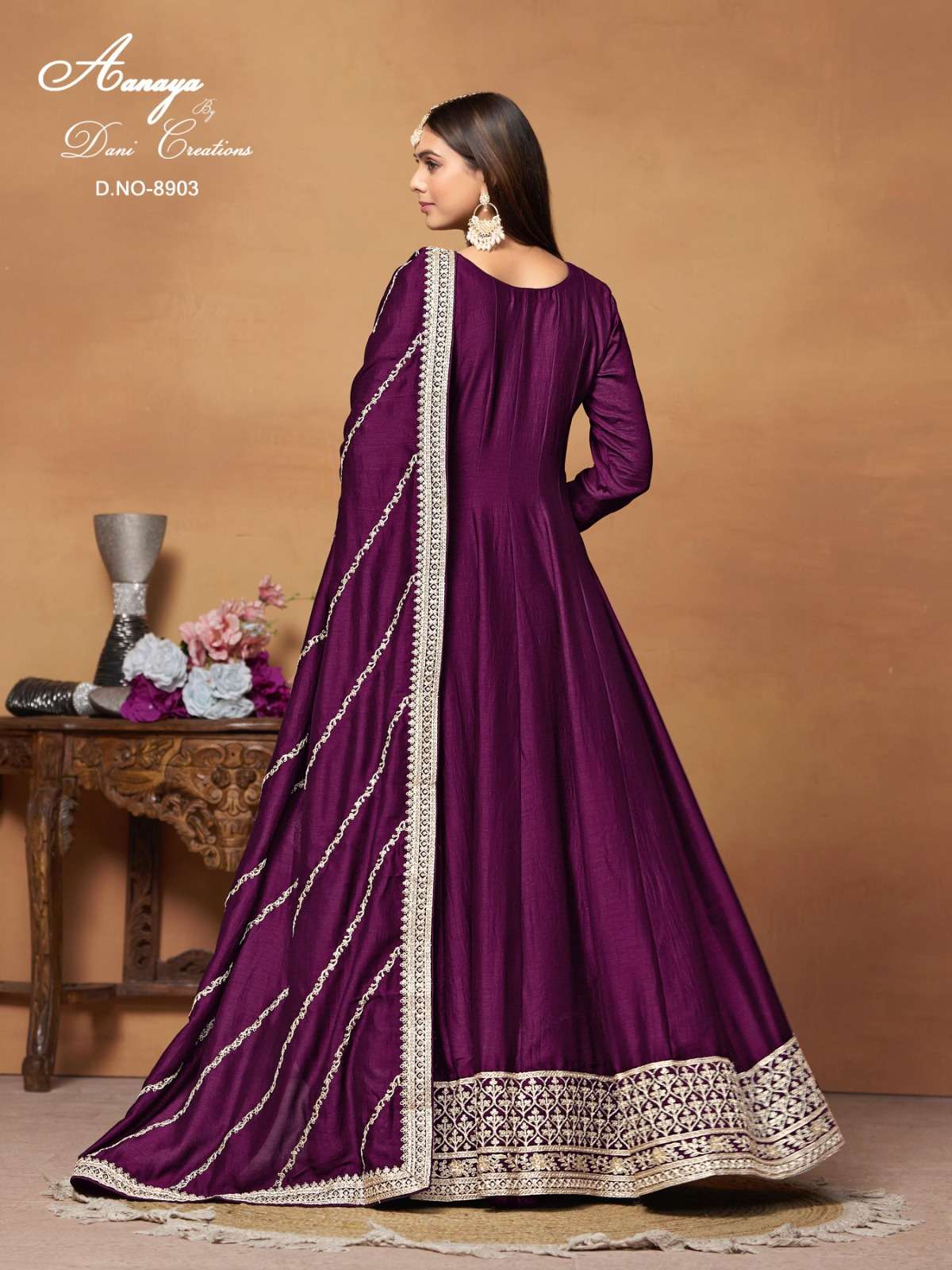 Aanaya Vol 189 8901 To 8904 Fancy Arts Silk Designer Dress view 6