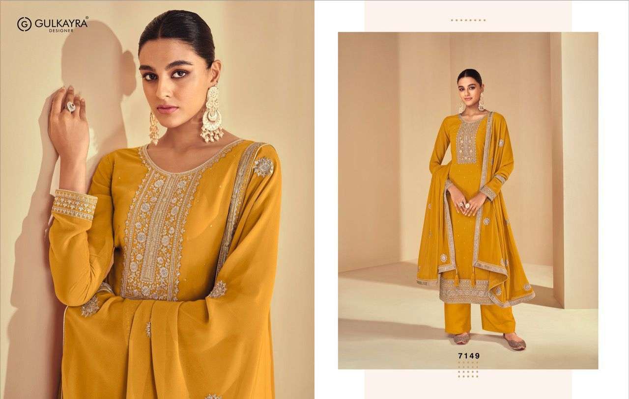 Gulkayra Sabnam Exclusive Party Wear Straight Suit in view 7
