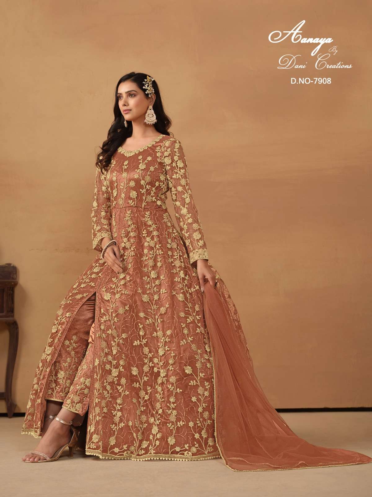 Aanaya Vol 179 7905 To7908 New Colors Wedding Wear Designer Dress Catalog Exporter view 13