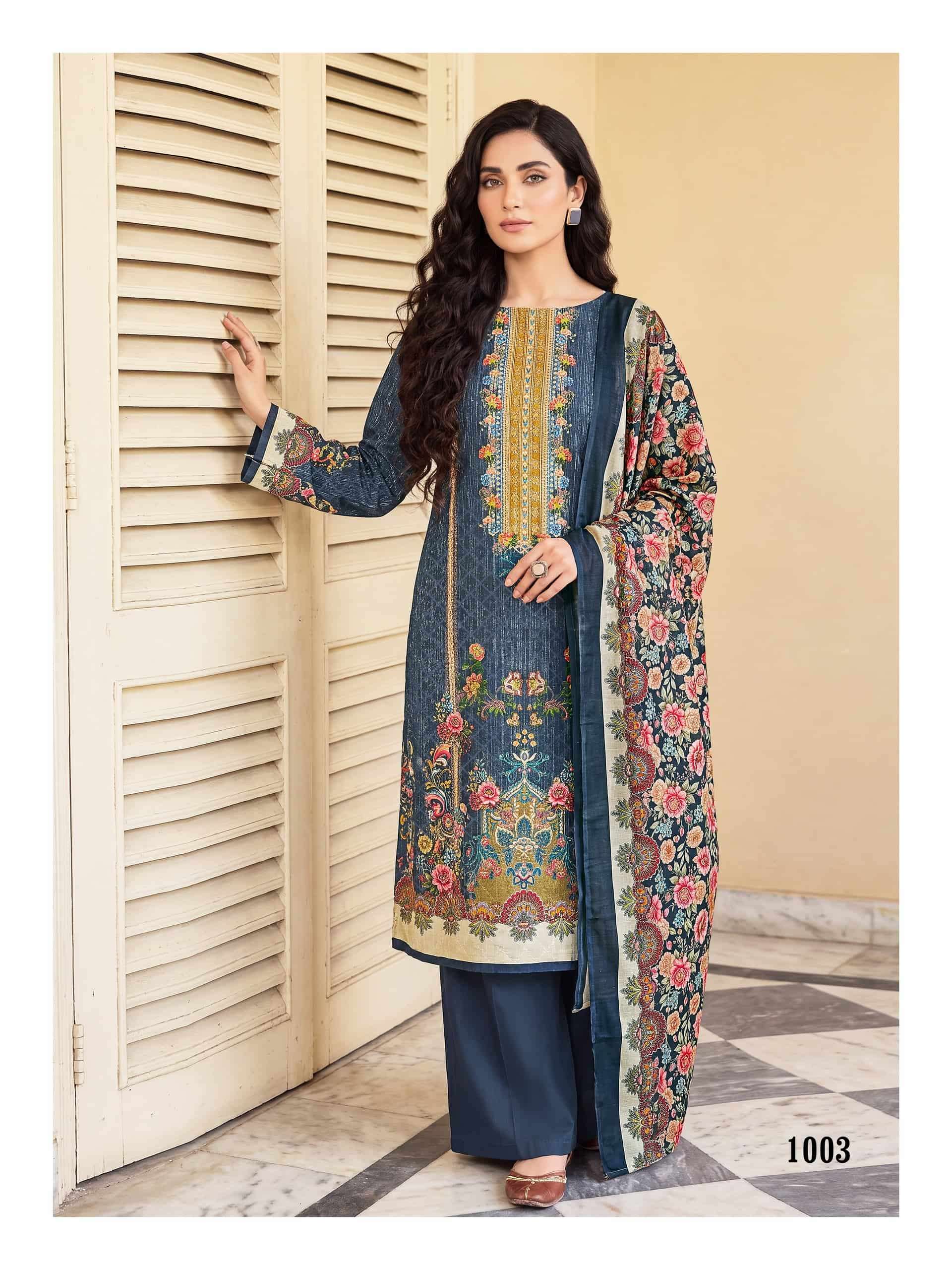 Kavyakala Maria B Fancy Cotton Dress Materia Catalog view 8