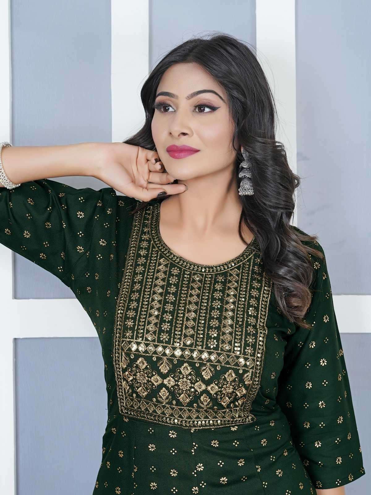 Padmavati Akira Vol 2 Anarkali Pattern Readymade 3 Piece Set Catalogs view 16