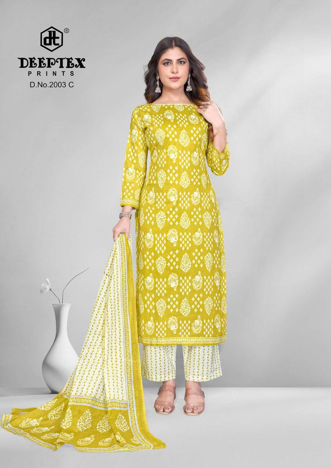 Deeptex 4 Colour Vol 2 Premium Wear Cotton Dress view 17