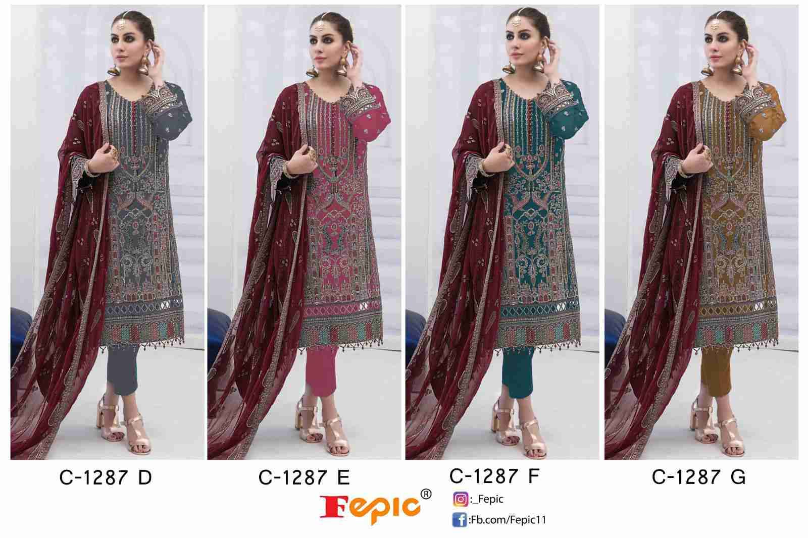 Fepic C 1287 Colors Vol 2 Pakistani Ladies Suit view 9