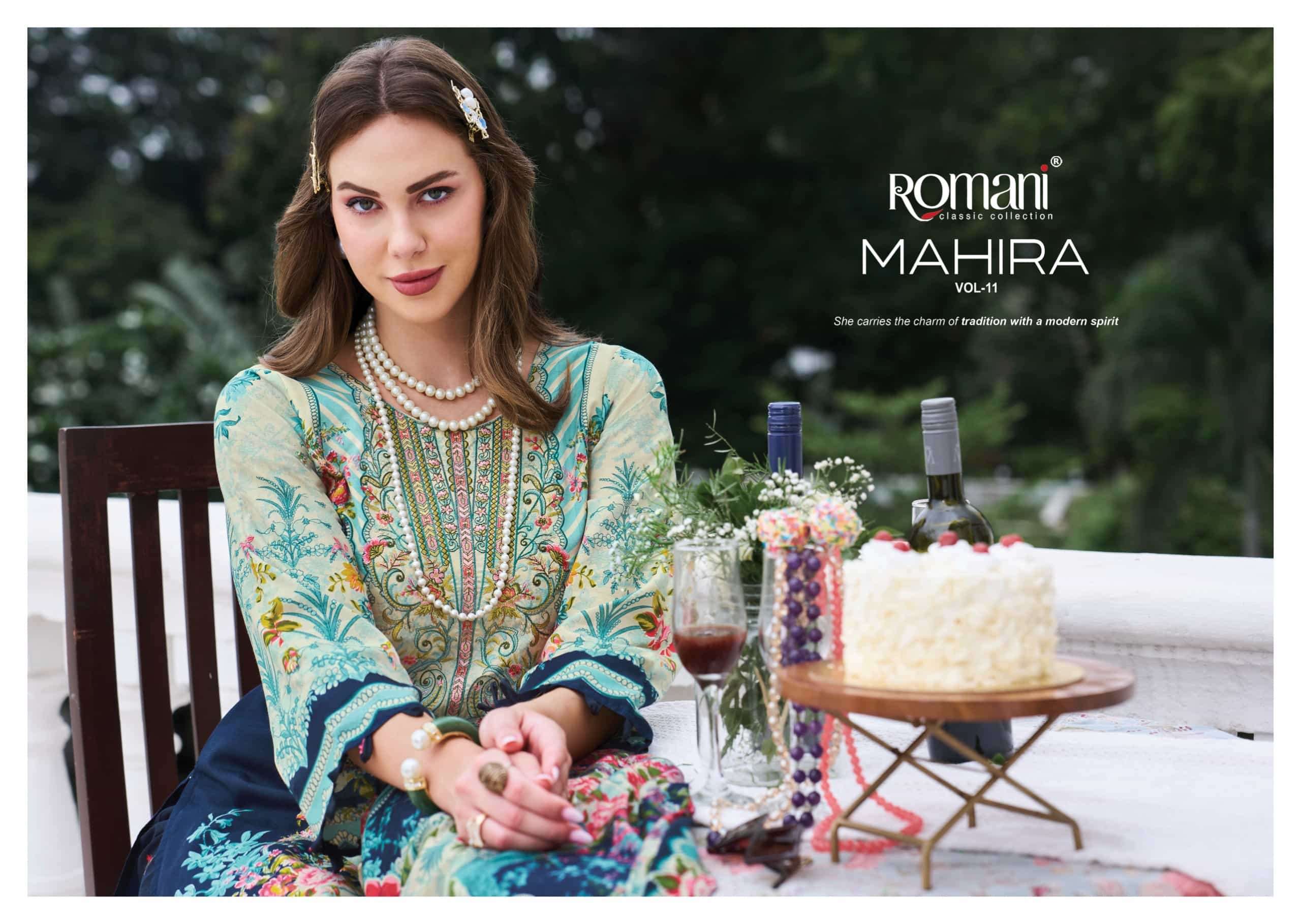 Romani Mahira Vol 11 Cotton Dress Material view 10