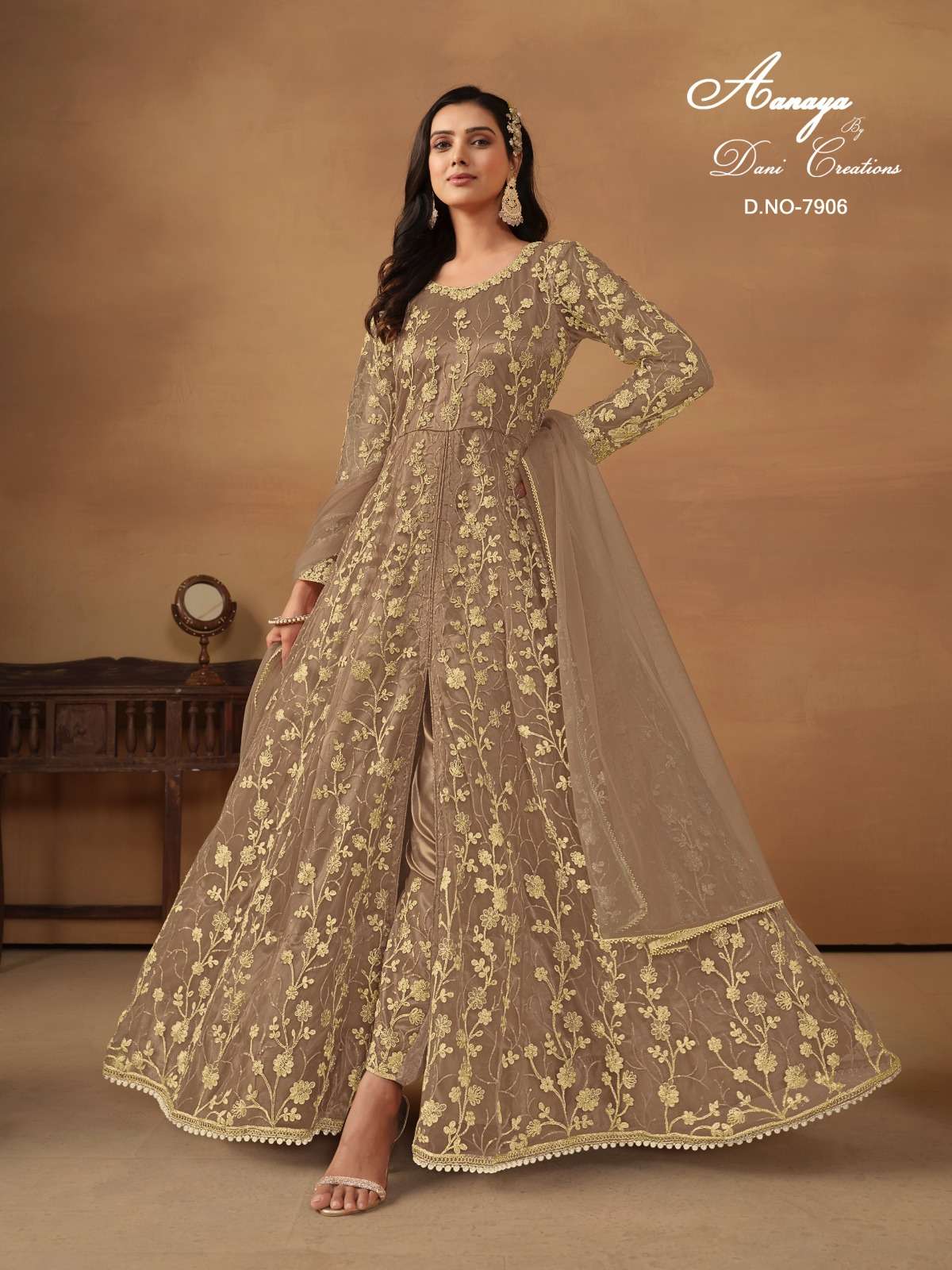 Aanaya Vol 179 7905 To7908 New Colors Wedding Wear Designer Dress Catalog Exporter view 7