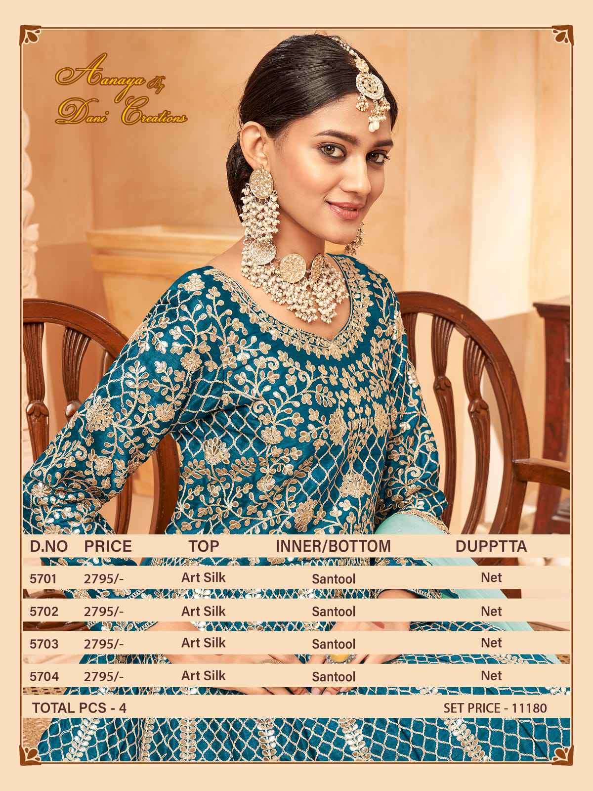 Aanaya Vol 157 Heavy Designer Bridal Wear Gown view 9