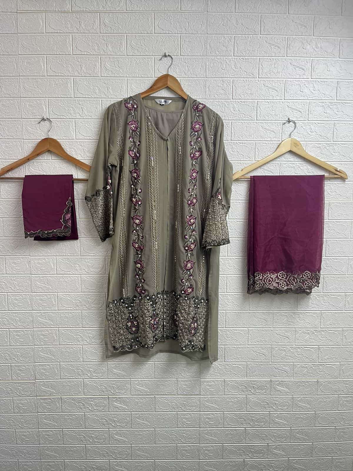 Laxuria Trends 1402 Latest Designer Tunic Embroidered Readymade Collection view 4