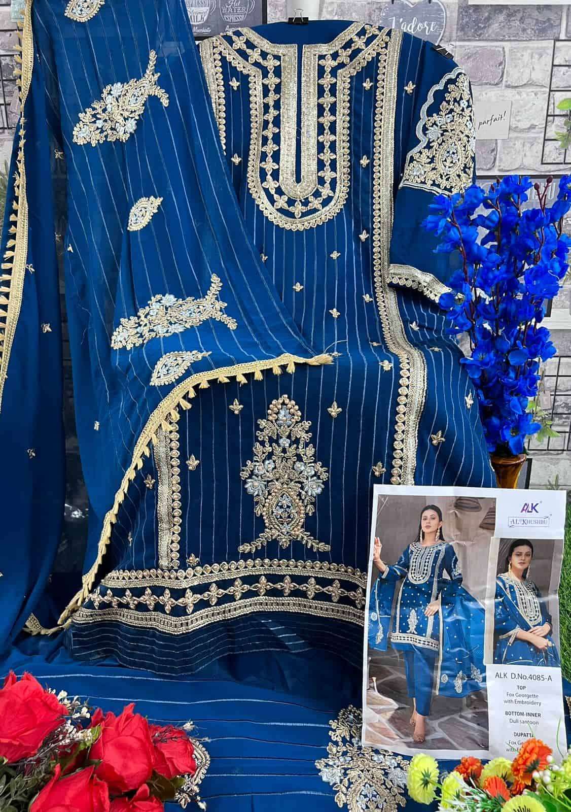 Al Khushbu Elaf Vol-1 4085-A Festive Suit view 2